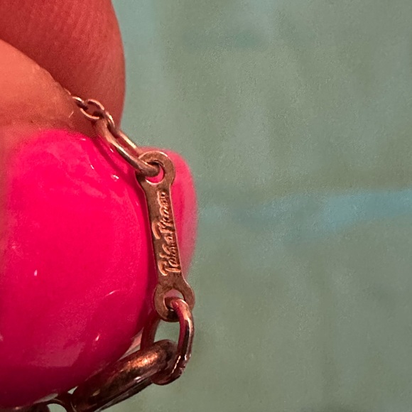 TIFFANY & CO. Double Loving Heart Infinity Chain Necklace Silver 18” - Picture 2 of 5